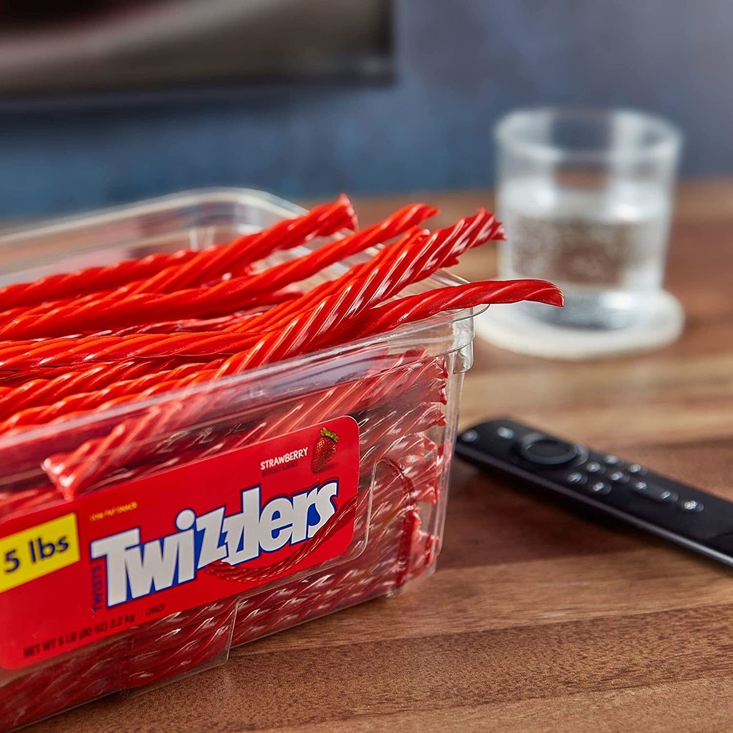 TWIZZLERS Twists Strawberry Flavored Chewy Candy