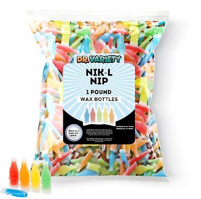 Nik L Nips Wax Bottle Candy Drinks